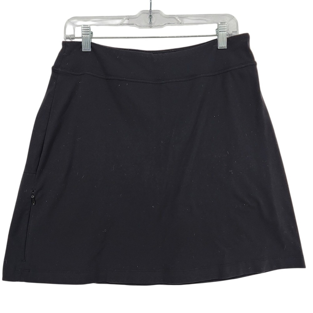 Athleta MT Black Skort Athletic Tennis Golf Hiking Sporty Activewear Skirt Tall
